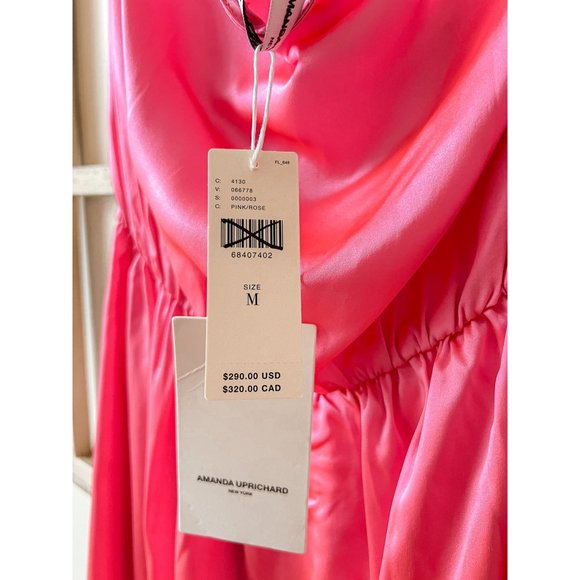 Amanda Uprichard Marrone Silk Halter Mini Dress - Picture 10 of 10